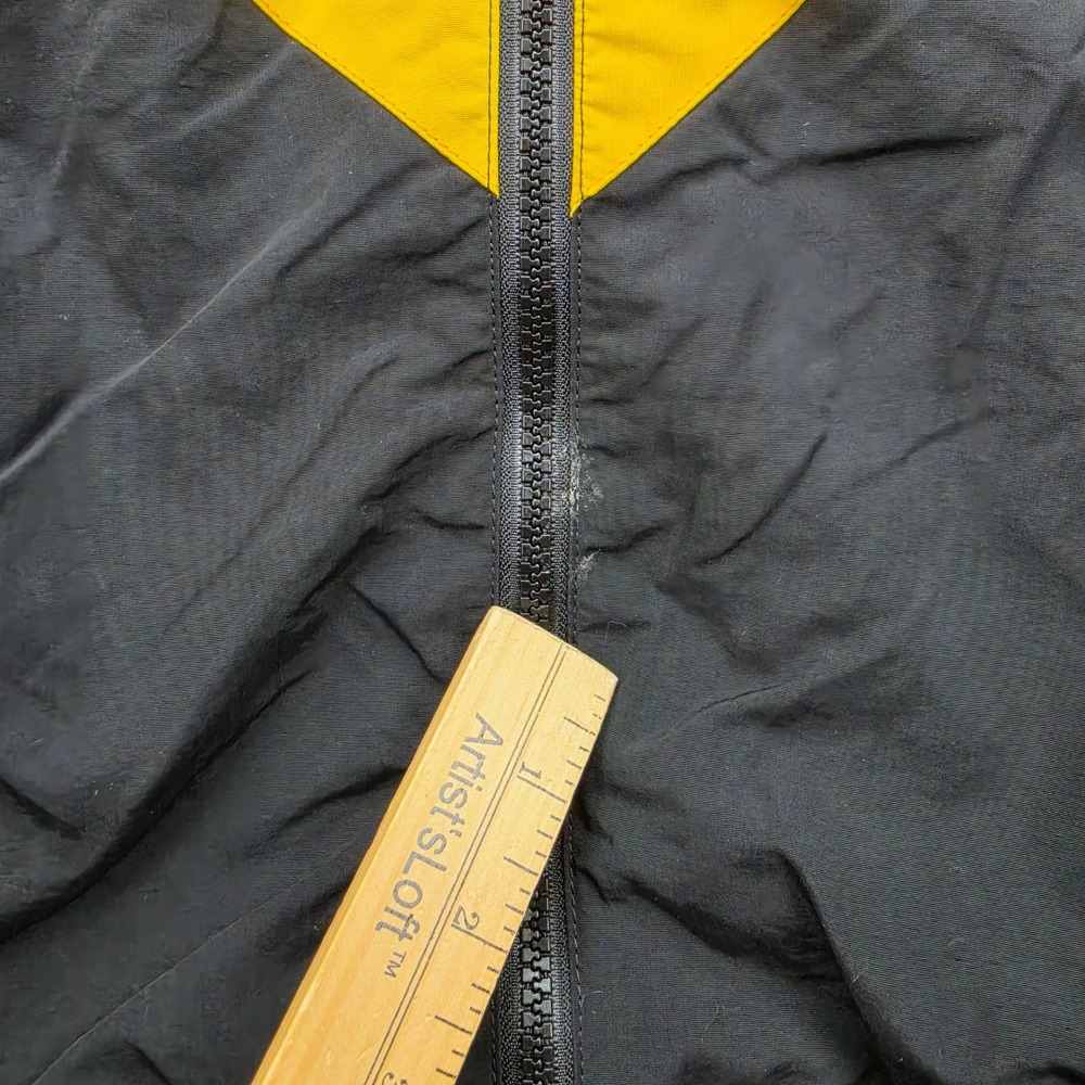 US Army APFU Physical Fitness Uniform Track Jacket Mens Medium Black Full Zip - Picture 4 of 9